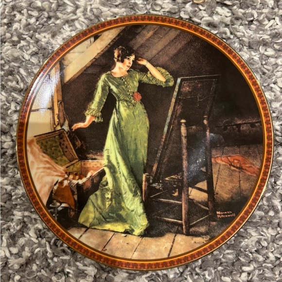 Norman Rockwell plates, set of 3 plates - Picture 4 of 7